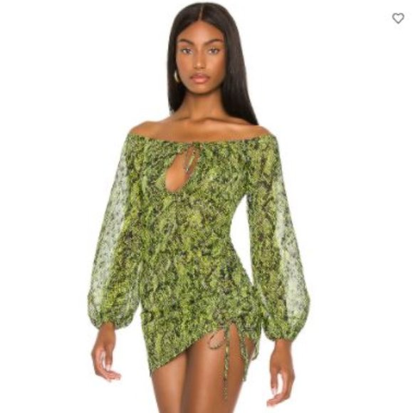 🐍MICHAEL COSTELLO x REVOLVE Lola Mini Dress🐍 - Picture 2 of 4